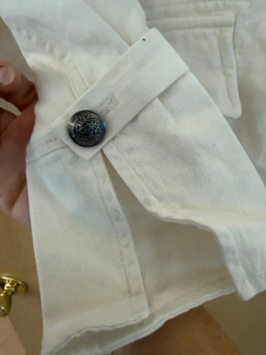 Free People Cotton Asymmetrical-Hem Harlow Blazer - Picture 12 of 16